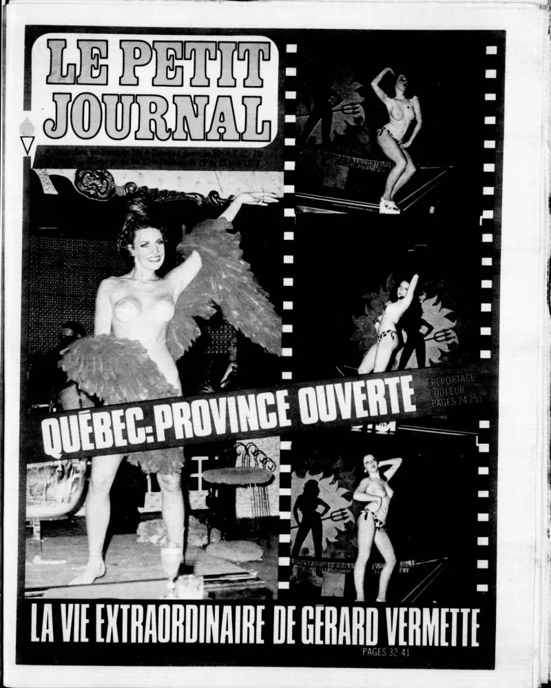 Le petit journal, Montreal, 16 June 1974, P. 1