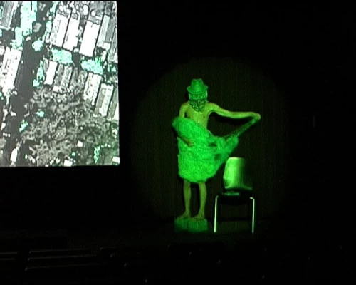 WLW as Green Lady performing 
