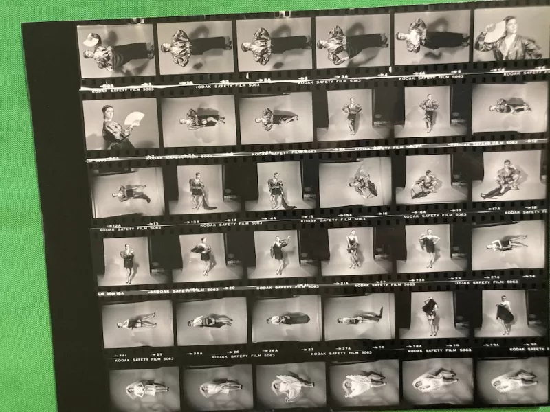 more PR shots for Stripclubs incl. original high fashion BIG SHOULDER '80's couture by artist Shelagh Young; photos Ric Amis