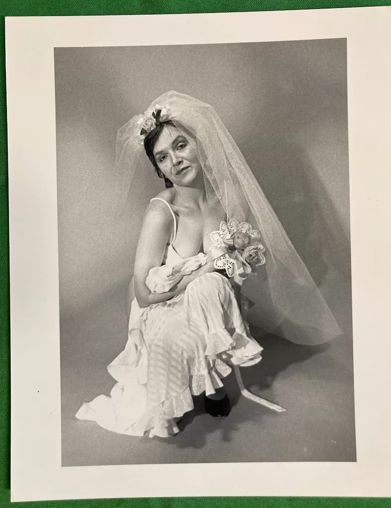 Margaret PR photo from Bride Act used by agents and strip clubs; photo Ric Amis