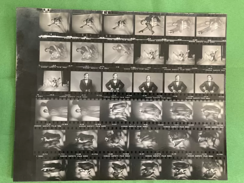 PR shots Marlene Dietrich Act and Superhero Who Forgot How to Fly; phots Ric Amis