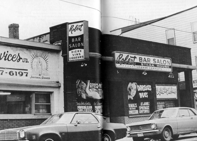 the Robert Bar Salon, 5090 Notre Dame W., Montreal
